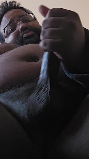 Stunning moment from "Black Step Dad Gifts You With His Yule Log for Christmas!"