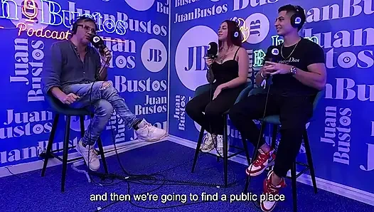 Fulfilling Her Fantasy of Hard Sex on a Show- Onlyrulo and Kaeelen Garcia on Juan Bustos Podcast