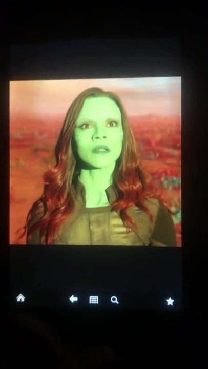 Gamora Cum Tribute
