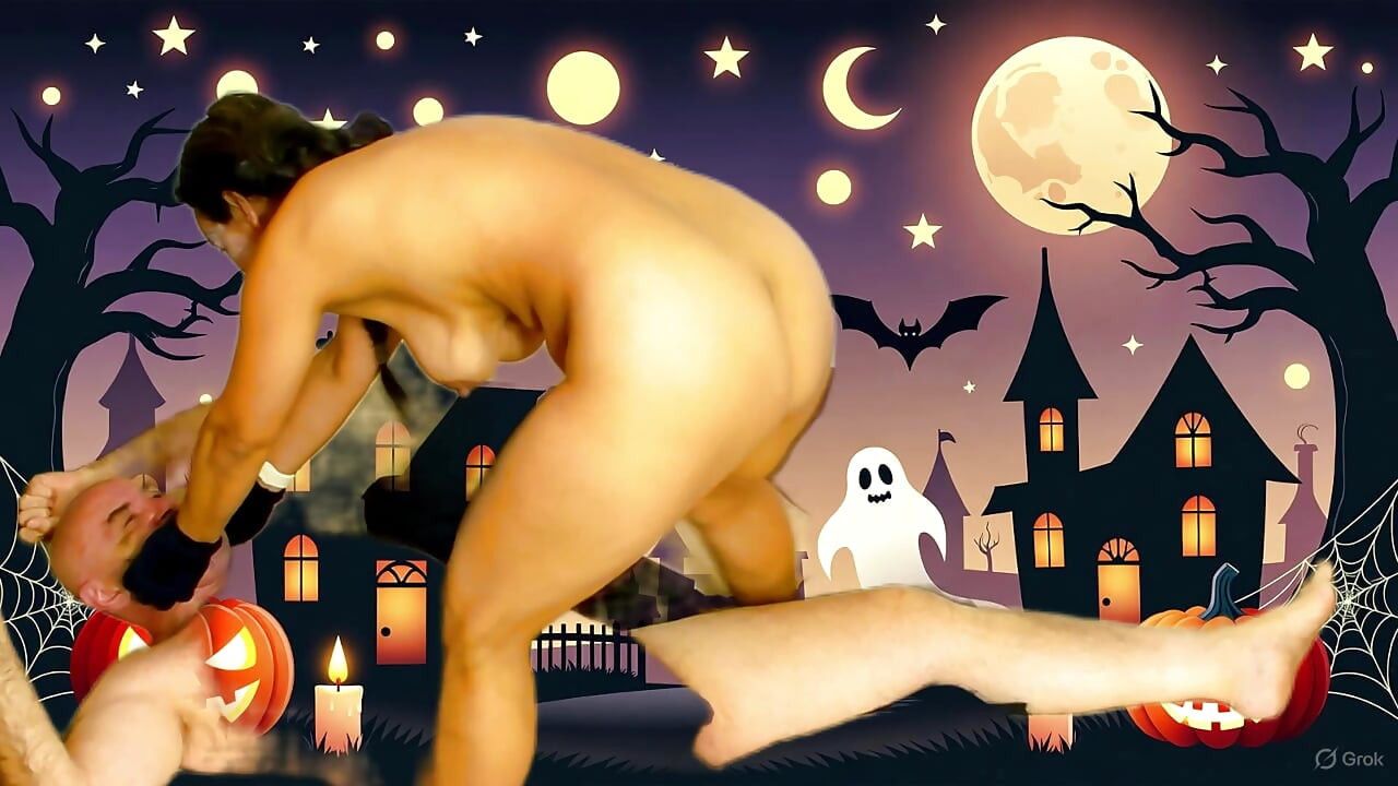 Hot Halloween Memories with Garabas and Olga