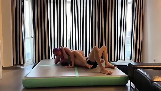 Karma güreşte hakimiyet