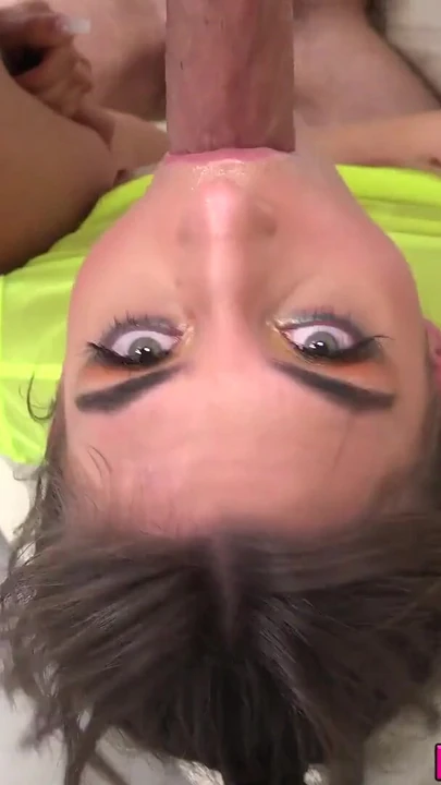 Stunning moment from "Hot girl Dana Wolf first threesome with 2 big cocks"