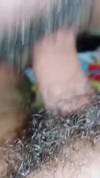 Emotional moment from "Pepek bushy furry country girl"