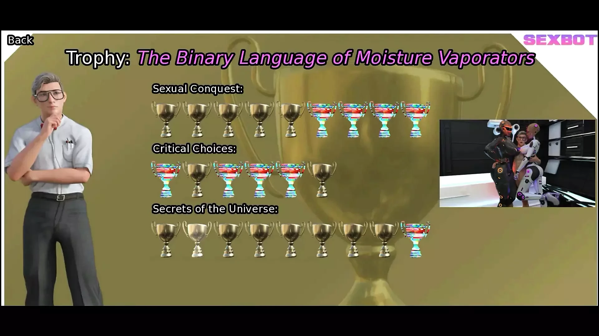 Seks Bot - deo 1 - početak legende o seks štreberu od Loveskysan