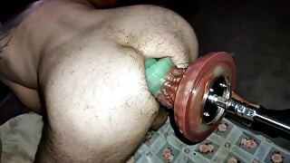 Mașină de futut cu vibrator mare Mandrake Xl Sinnovator - inserare completă