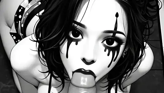 Anime Hentai - gadis pantat montok suka nyepong kontol