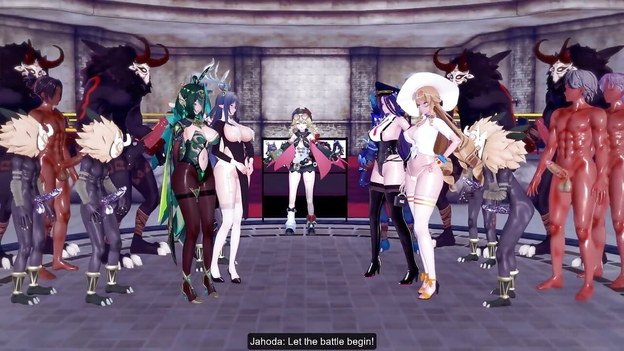 Genshin Impact - Team Sex Battle - Nod-krai Vs Fontaine - 3D Hentai Animations