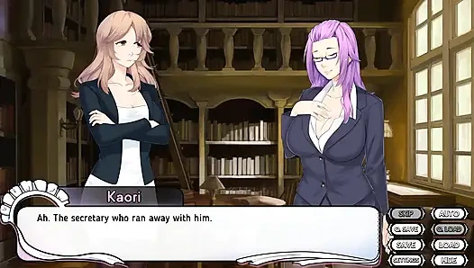 Hizmetçi malikanesi: yarak emen ev hizmetçisi, ağzına boşalma, hentai ep.2