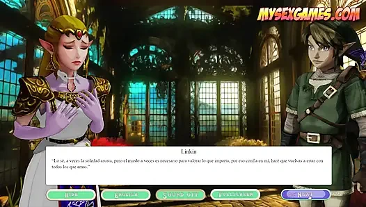 The Legend of Zelda Time to Fuck - Link Doggy Fucking Princess Zelda