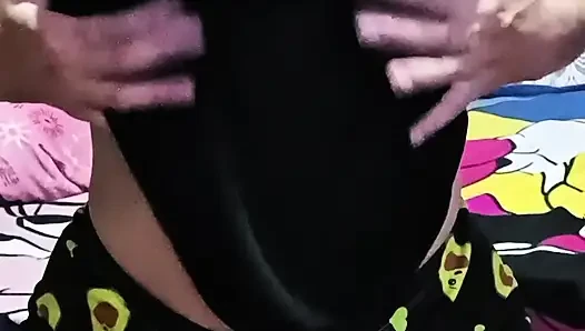 My wife is so hot masturbating in front of a camera