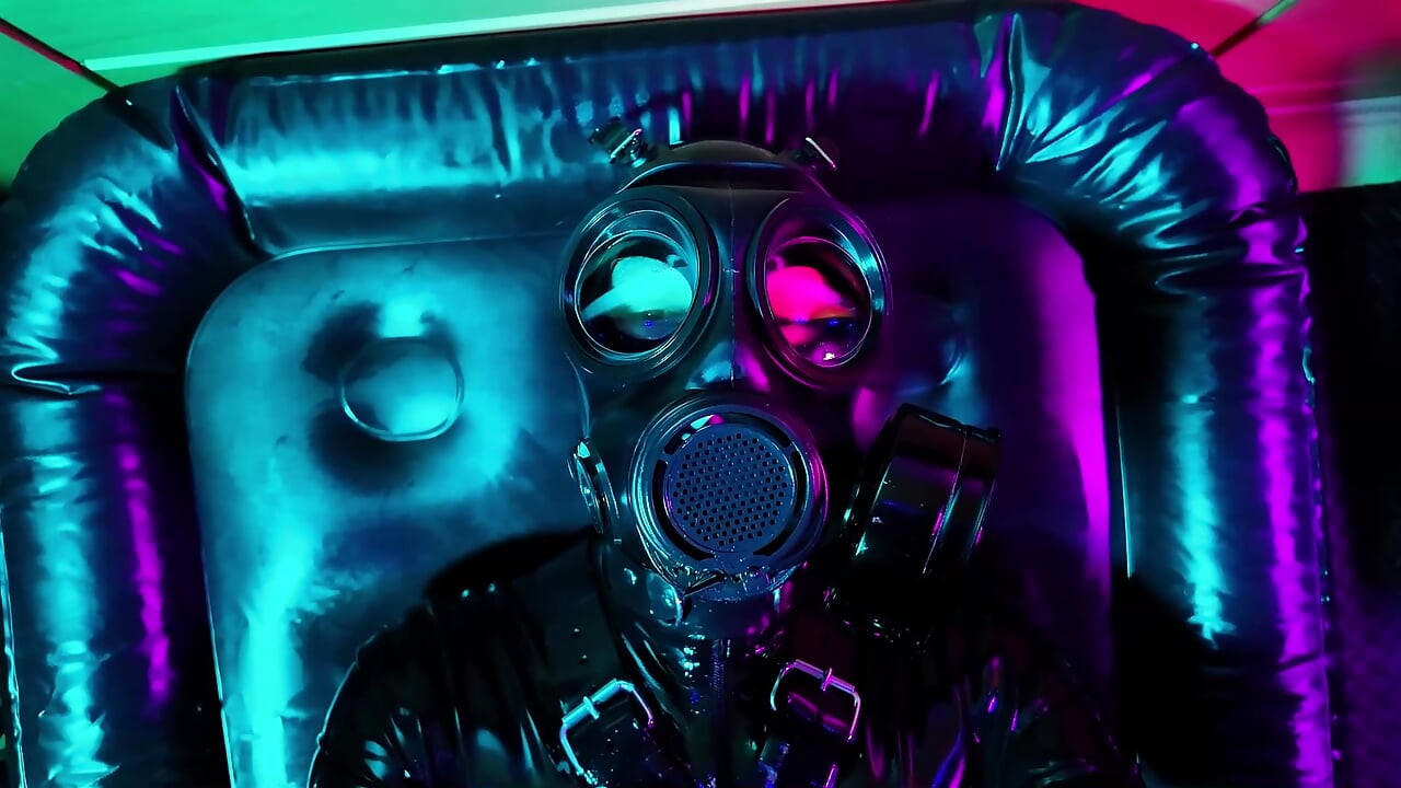 ¡CALIENTE! Fetichismo de Rubberdrone ASMR