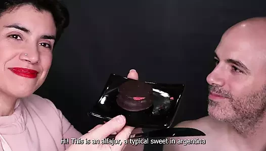 Artistic porn video – Cum on Food with a Twist