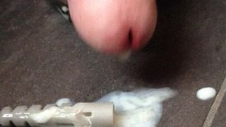 10mm Plug in Penis, Sperma schätzen
