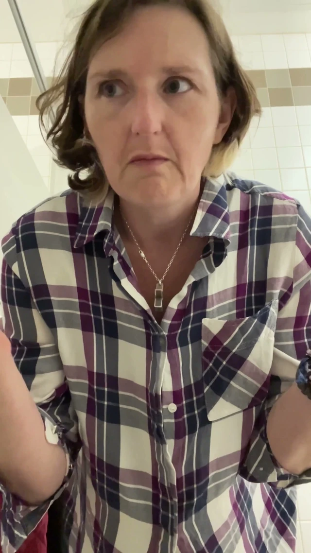When an Innocent Pee in Public Toilets Turns Into a Cheeky Squirting Wank