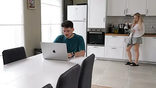 Plumber Fixes Nothing and Fucks My Wife on the Kitchen Counter