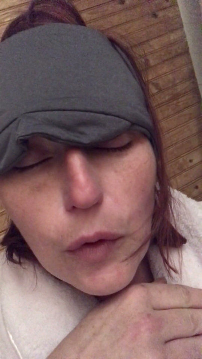 Too horny to sleep I headed to the bathroom at 3am to try and take the edge off and ended up soaking my phone in squirt | Clip 2