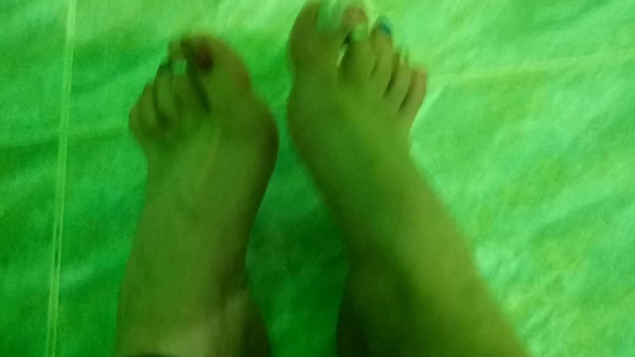 xmas pedicure