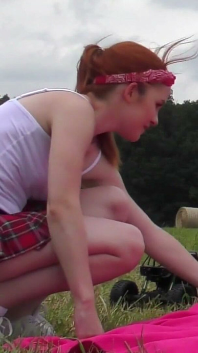 No Panties Yoga Outdoor Girls in Shortest Miniskirt Skirts | Clip 2