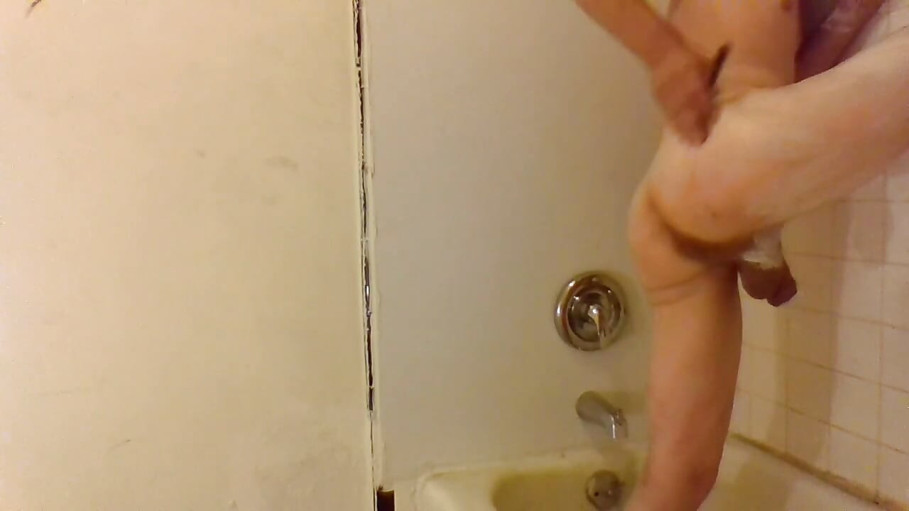 Shaving My Leg, Genitals, Asshole and Chest