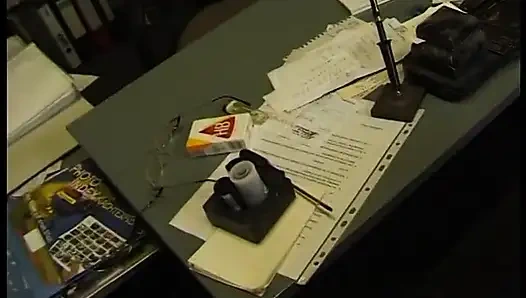 Spex brunette sucking cock and getting doggystyled in pov