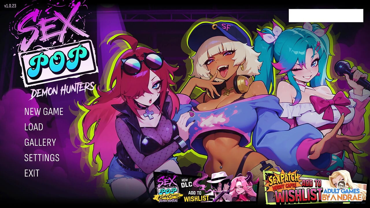 Sex-Pop Demon Hunters Gameplay Part 1 - Lilian Enjoys His Rock Hard Cock