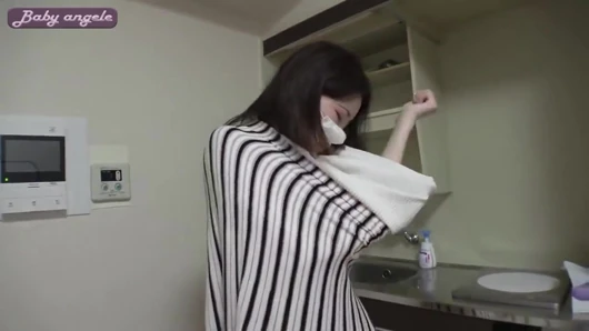 Elegant Quiet Wife. F Cup Droop Bust and Unexpectedly Sensual Tongue Tease - Part1