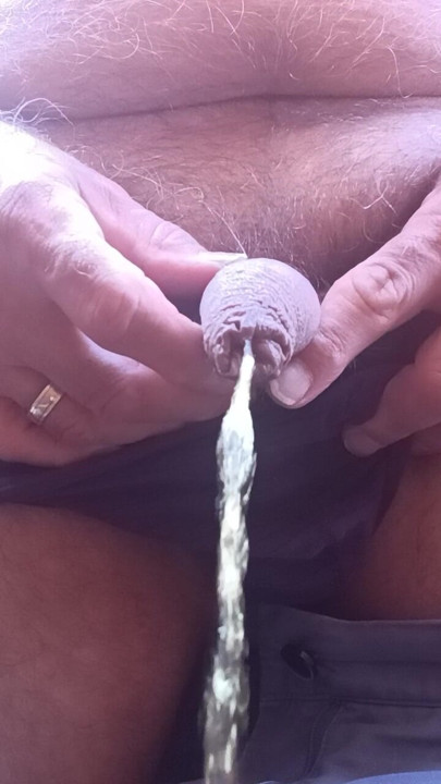 Needing to piss in the garden again.