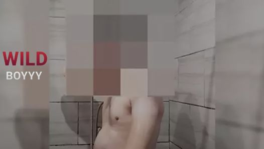 Security Guard Naked Work Shower Masturbate