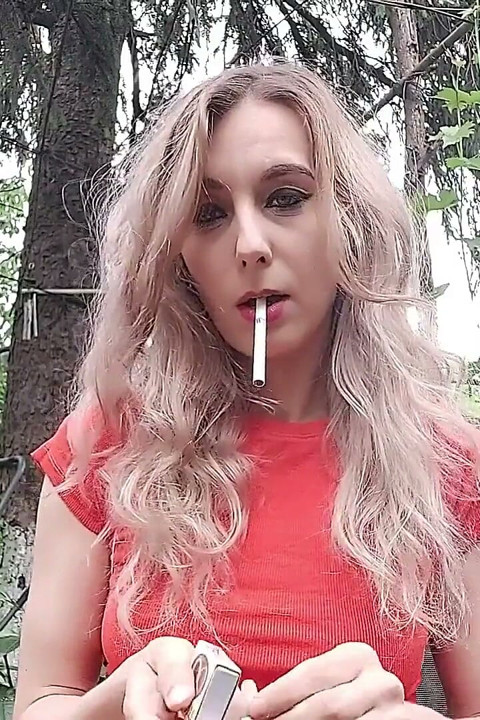 Chilling and smoking while ignoring you