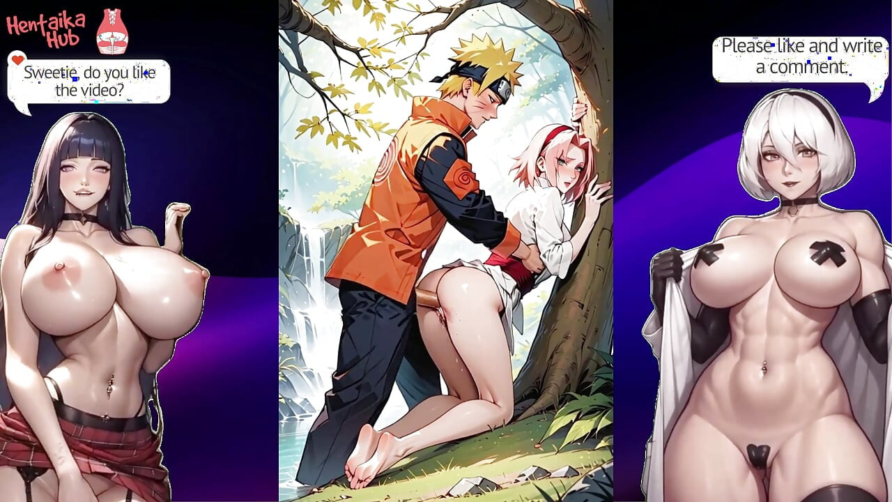 2d hentai compilation with hot bitch Sakura from anime Naruto