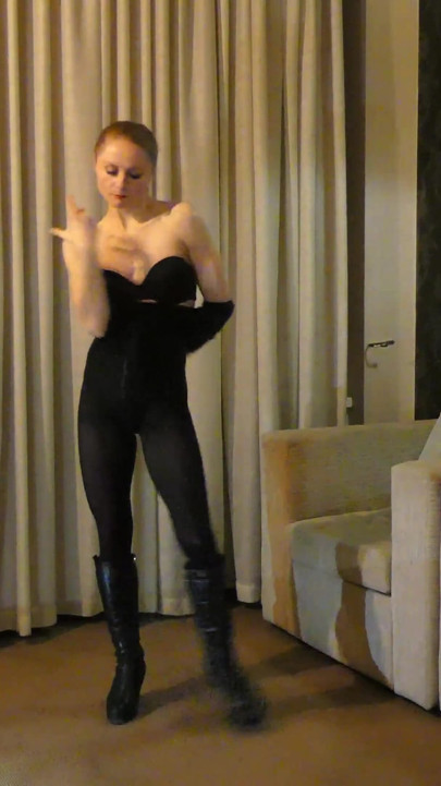 Naked in the hotel