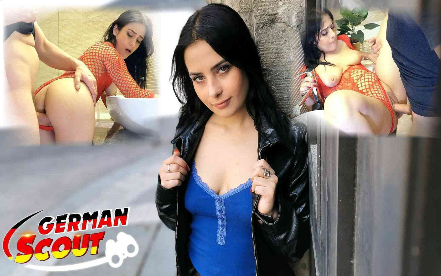 Exploradora alemana - chica Maria Wars recogida y follada en casting de la calle real