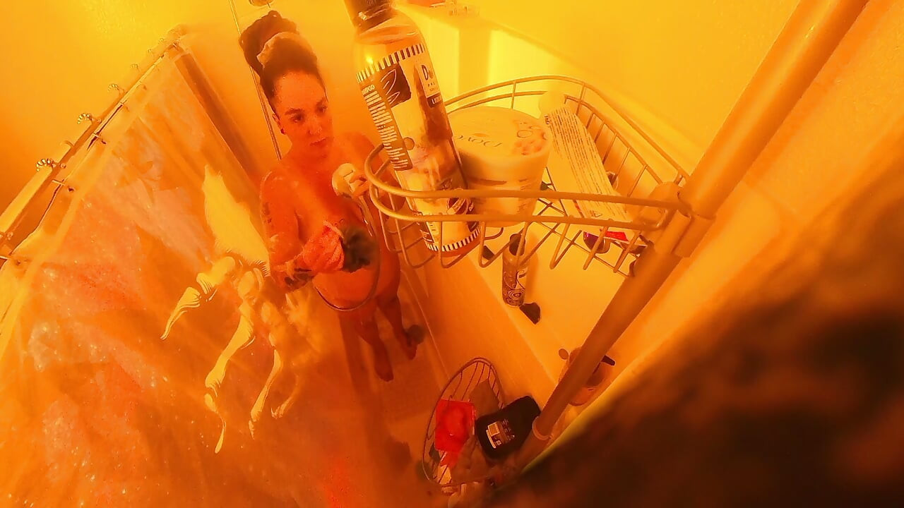 Stepson Catches Me in the Shower