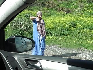 在伊兹密尔搭讪一个土耳其素人街头妓女