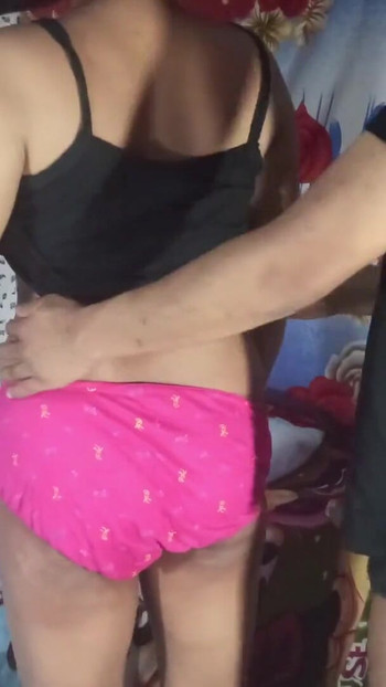 Jaw-dropping moment from "Desi Indian College Girl Romance and Sex in Doggy Style, Girlfriend Moaning When Fucking in Doggy"