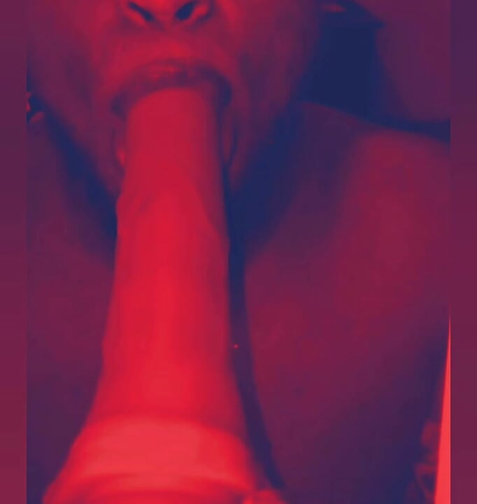 Ebony crossdresser with  best friend
