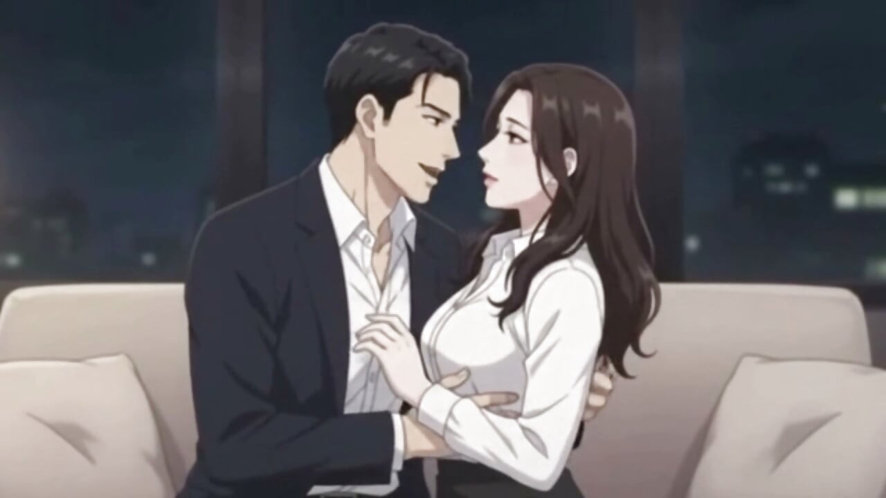 Boss's wife catch him with secretary and join them for threesome