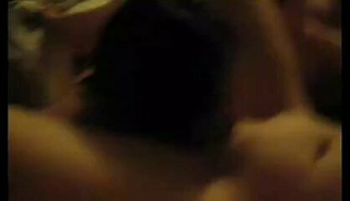 Katja licking older Pussy in orgy with older men and woman