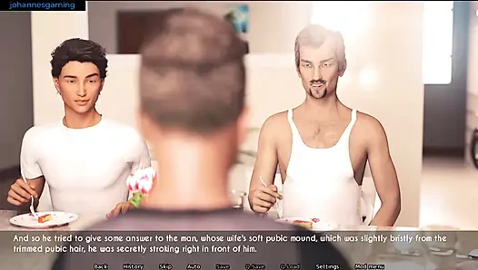 AWAM - amber gab mir einen handjob unter dem tisch und ließ mich sie ficken