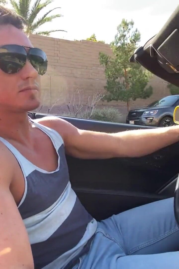 Cade Maddox & Josh Moore double-team twink on gay reality show - Falcon studios