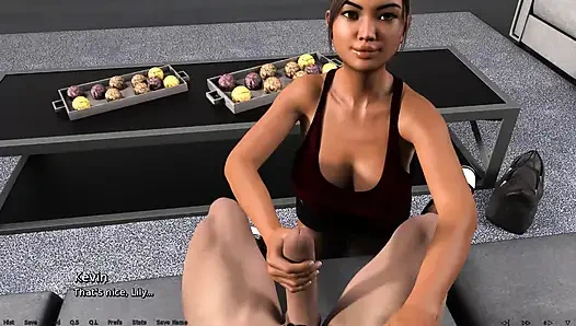 Kalbin olduğu yerde: zenci kız, mastürbasyon ve yüze boşalma bölüm 75