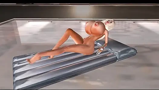 Huge Tits Black Babe 3D Porn - Animated Big Boobs Closeup Tease(Uncensored) Hentai