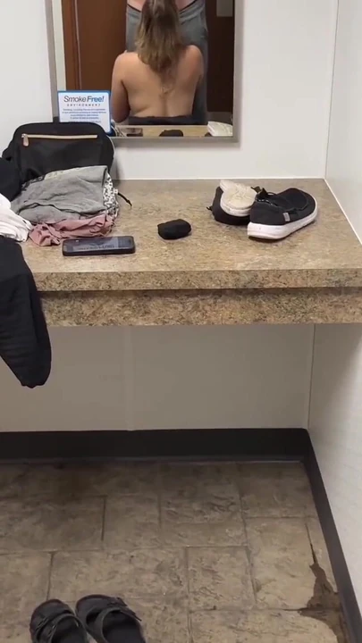 Must-share moment from "Caught in Public Shower Masturbating and Sucked Cock"