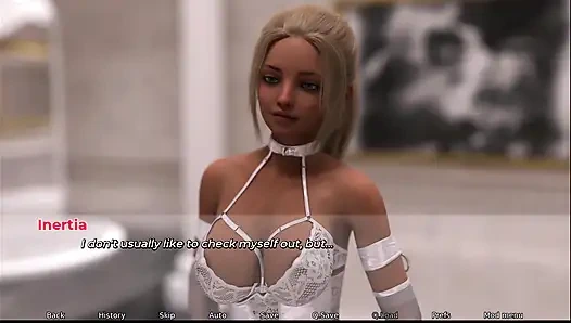 Inertia - playing with myself in the bathroom