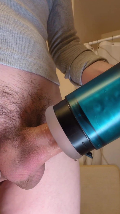 Spinning Toy Milks a Huge Cumshot Out of My Cock