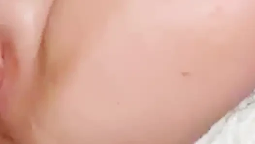 My pussy was devoured by the 55m grandpa and I stroked his big cock as he shook my hot body flicking my clit getting a handjob