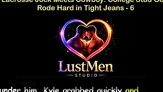 English Audio Gay Sex Story - Lacrosse Jock Meets Cowboy College Stud Gets Rode Hard in Tight Jeans - Part 6
