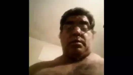 Arjantinli tombul eşcinsel baba wanking onun horoz