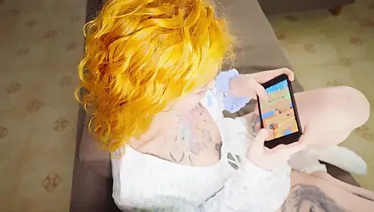 Mitbewohner-ablenkung wurde wild: harter fick & spermaschlucken