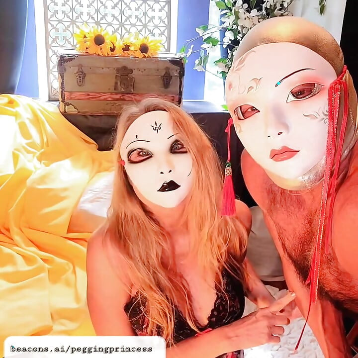 Tierna vinculación a mi sexy zorra mares con xxl kae, mrhankeystoys con arnés de cinturón, Carmen